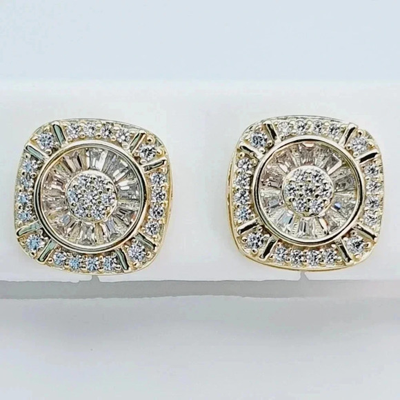 925 Sterling Silver Cubic Zirconia Earrings, U19254797 - Picture 6 of 11